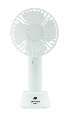 Logotrade korporatīvās dāvanas foto: USB galda ventilators ar statīvu 
