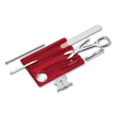 Logotrade logo dāvanas foto: Daudzfunkciju SwissCard nagu kopšanas līdzeklis Victorinox