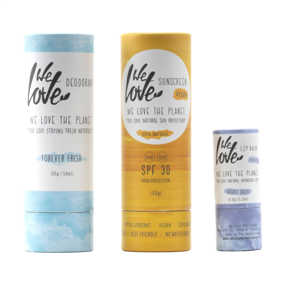 Logotrade dāvanas foto: Mēs mīlam The Planet Giftset Care