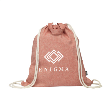 Logotrade Ideja dāvanas foto: GRS Recycled Cotton PromoBag Plus (180 g/m²) mugursoma