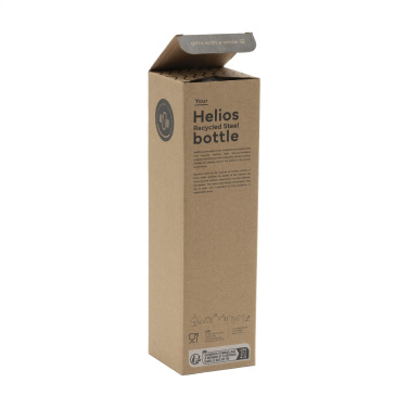 Logotrade korporatīvās dāvanas foto: Helios RCS pārstrādāta tērauda pudele 470 ml