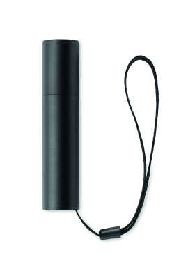 Logotrade logo dāvanas foto: Alumīnija uzlādējams kabatas lukturītis