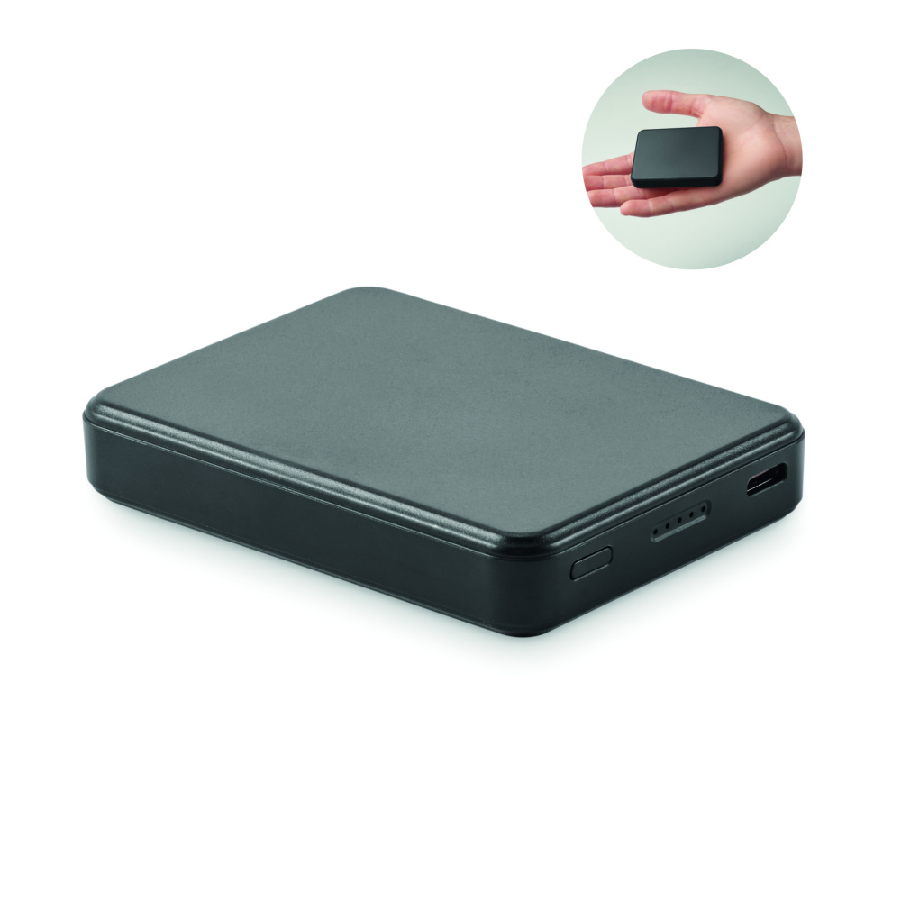 Logotrade ziemassvētku dāvanas foto: 5000 mAh lādētājs