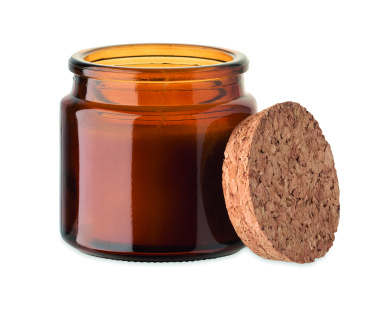 Logotrade biznesa dāvanas foto: Augu izcelsmes vaska svece 70 gr