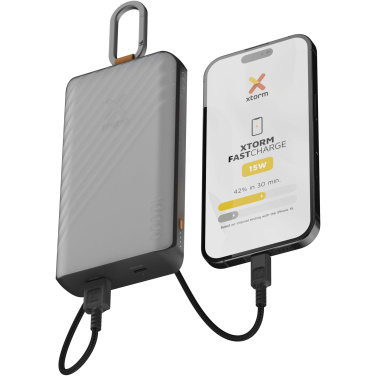 Logotrade ziemassvētku dāvanas foto: Xtorm XG2S101 Go2 10.000 mAh 15W saules enerģijas akumulators ar apgaismojumu