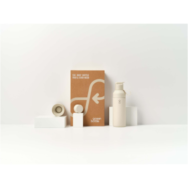 Logotrade ziemassvētku dāvanas foto: Okeāna pudele 500 ml 3-in-1 dāvanu komplekts