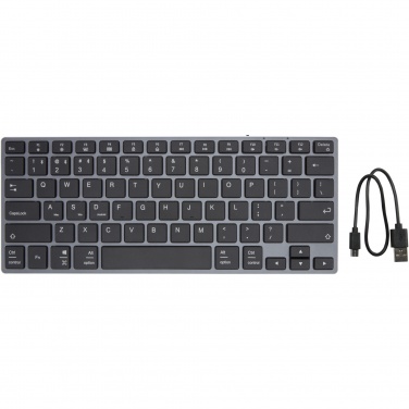 Лого трейд бизнес-подарки фото: Hybrid Bluetooth-клавиатура QWERTY