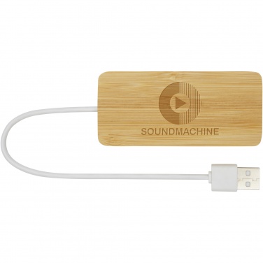 Лого трейд pекламные cувениры фото: USB-концентратор Tapas из бамбука