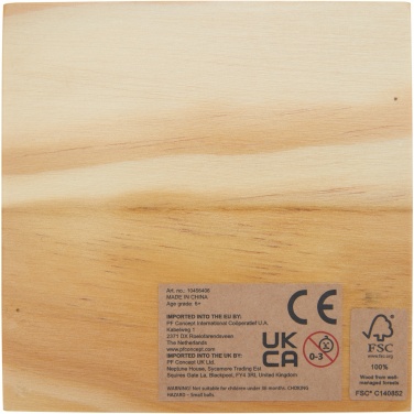 Логотрейд pекламные cувениры картинка: Деревянная игра в крестики-нолики Strobus