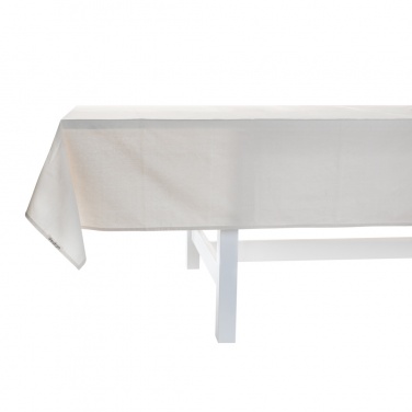 Лого трейд бизнес-подарки фото: Скатерть хлопковая Ukiyo Aware™ 180 г, 250x140 см