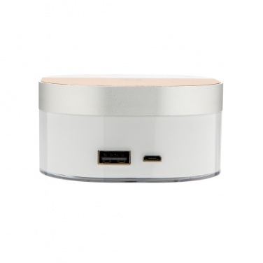 Логотрейд pекламные cувениры картинка: Беспроводные цифровые часы Aria 5W с зарядкой