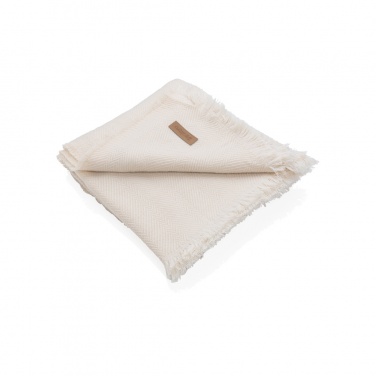 Лого трейд pекламные подарки фото: Плед Ukiyo Aware™ Polylana® тканый 130x150 см