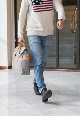 Логотрейд бизнес-подарки картинка: Сумка для ноутбука из холста без ПВХ