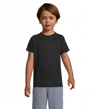Логотрейд pекламные продукты картинка: SPORTY KIDS T-SHIRT 140g