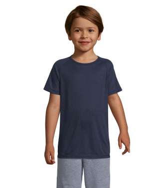 Логотрейд pекламные продукты картинка: SPORTY KIDS T-SHIRT 140g