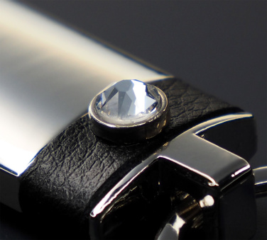 Логотрейд pекламные cувениры картинка: Брелок для ключей с кристаллами Сваровски 908095