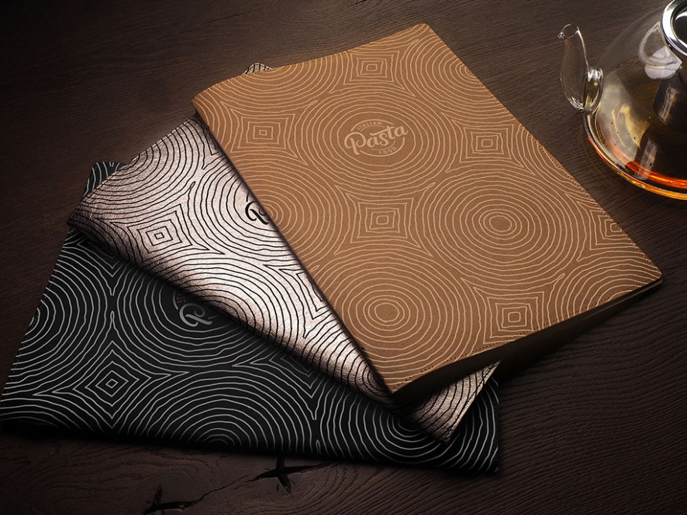 Лого трейд pекламные cувениры фото: Карточка меню Ambiente 1178300