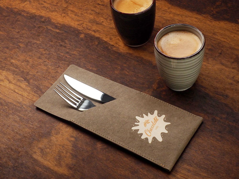 Лого трейд бизнес-подарки фото: Конверт для столовых приборов 1598106