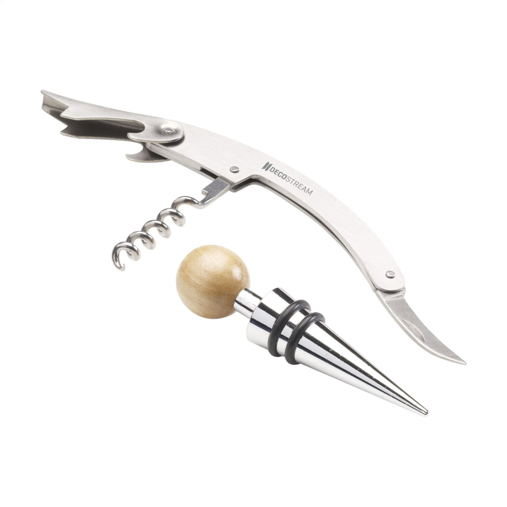 Логотрейд pекламные cувениры картинка: Подарочный набор для вина Vindeux