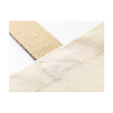 Логотрейд pекламные продукты картинка: Сумка-шоппер из джутового холста (320 г/м²)