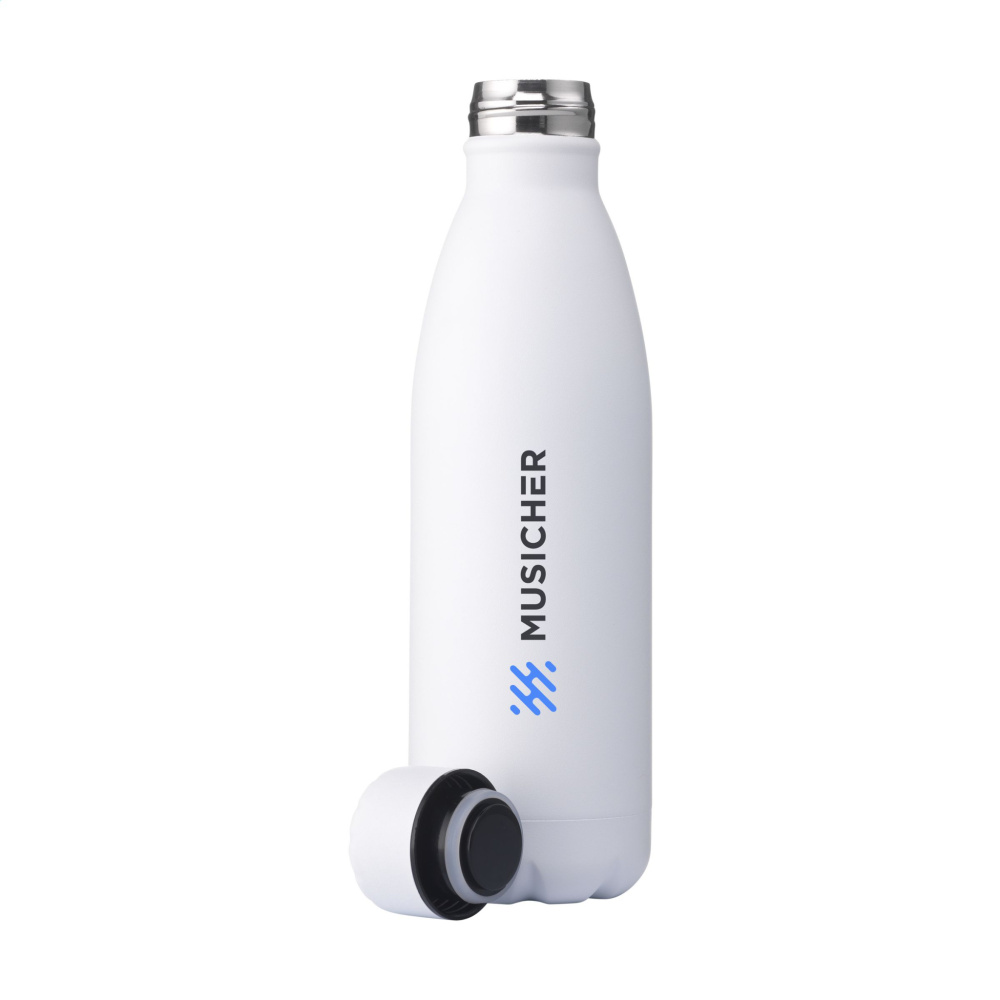 Логотрейд бизнес-подарки картинка: Бутылка для питья Topflask Premium RCS из переработанной стали