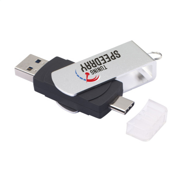 Логотрейд pекламные продукты картинка: USB Dual Connect 3.0 - Type-C 16 ГБ
