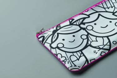 Лого трейд pекламные cувениры фото: Pencil case with markers