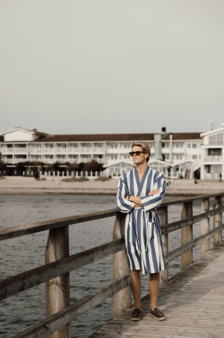 Логотрейд pекламные cувениры картинка: Халат для хаммама VINGA Ornos GRS L/XL