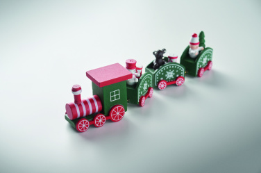 Логотрейд бизнес-подарки картинка: Wooden Christmas train