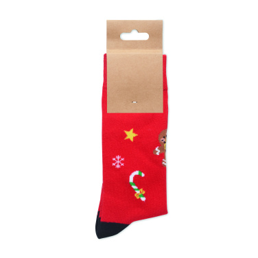 Логотрейд pекламные подарки картинка: Pair of Christmas socks M