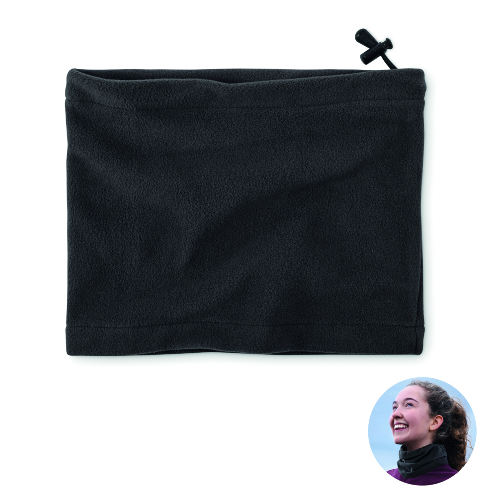 Лого трейд pекламные подарки фото: Fleece multiuse beanie