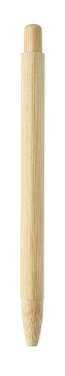 Логотрейд pекламные cувениры картинка: Bamboo automatic ball pen