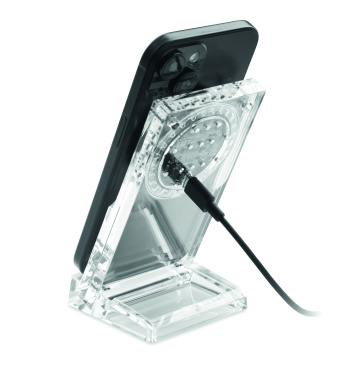 Логотрейд pекламные продукты картинка: Acrylic wireless charger 15W