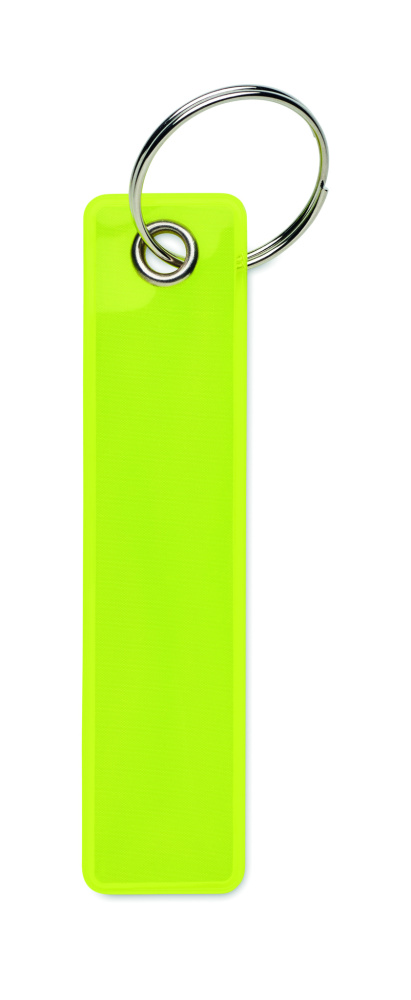 Лого трейд pекламные cувениры фото: Reflective key ring in PVC