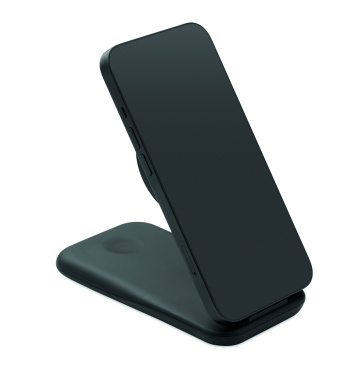 Логотрейд pекламные подарки картинка: 3 in 1 wireless charger 15W
