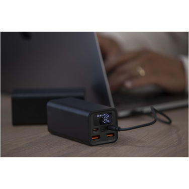 Лого трейд pекламные продукты фото: Acamar портативное зарядное устройство для ноутбука из переработанного алюминия емкостью 20,000 мАч мощностью 70 Вт