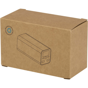 Логотрейд pекламные подарки картинка: Acamar портативное зарядное устройство для ноутбука из переработанного алюминия емкостью 20,000 мАч мощностью 70 Вт