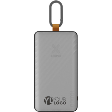 Логотрейд pекламные продукты картинка: Портативное зарядное устройство Xtorm XG2S101 Go2 на солнечных батареях 10 000 мАч 15 Вт с подсветкой 