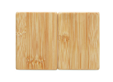 Логотрейд pекламные продукты картинка: Bamboo salt & pepper set