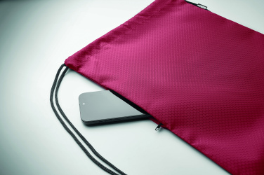 Логотрейд бизнес-подарки картинка: Drawstring bag in 420D RPET