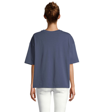 Лого трейд pекламные cувениры фото: BOXY WOMEN T-SHIRT OVERSIZE