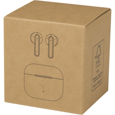 Лого трейд pекламные cувениры фото: Altais гарнитура True Wireless Bluetooth® из переработанной пластмассы