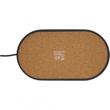 Logotrade kampanjprodukter bild: Klip skrivbordsorganisatör med 5 W trådös laddning