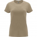 Capri kortärmad T-shirt för dam, Sand