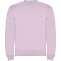Clasica unisex tröja med rund hals, Ljusrosa