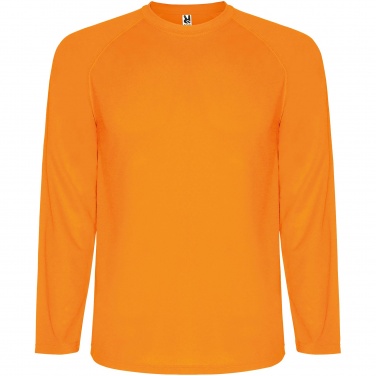 Logotrade profilreklam bild: Montecarlo långärmad sport t-shirt för män