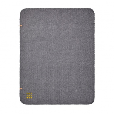 Logotrade presentreklam bild: VINGA Bilton recycled pläd