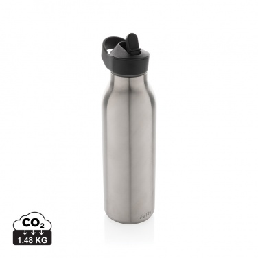 Logotrade presentreklam bild: Avira Ara fliptop vattenflaska 500ml RCS Re-steel