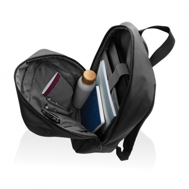 Logotrade profilreklam bild: Armond 15.6" basic laptopryggsäck AWARE™ RPET