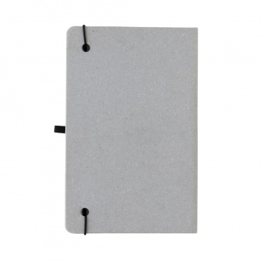 Logotrade kampanjprodukter bild: A5 hardcover anteckningsbok i återvunnet läder